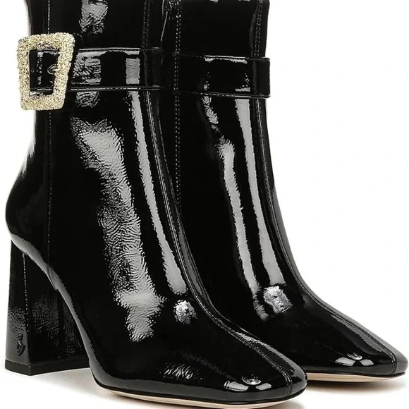 Sam Edelman Shoes New Sam Edelman Black Patent Leather Weslie